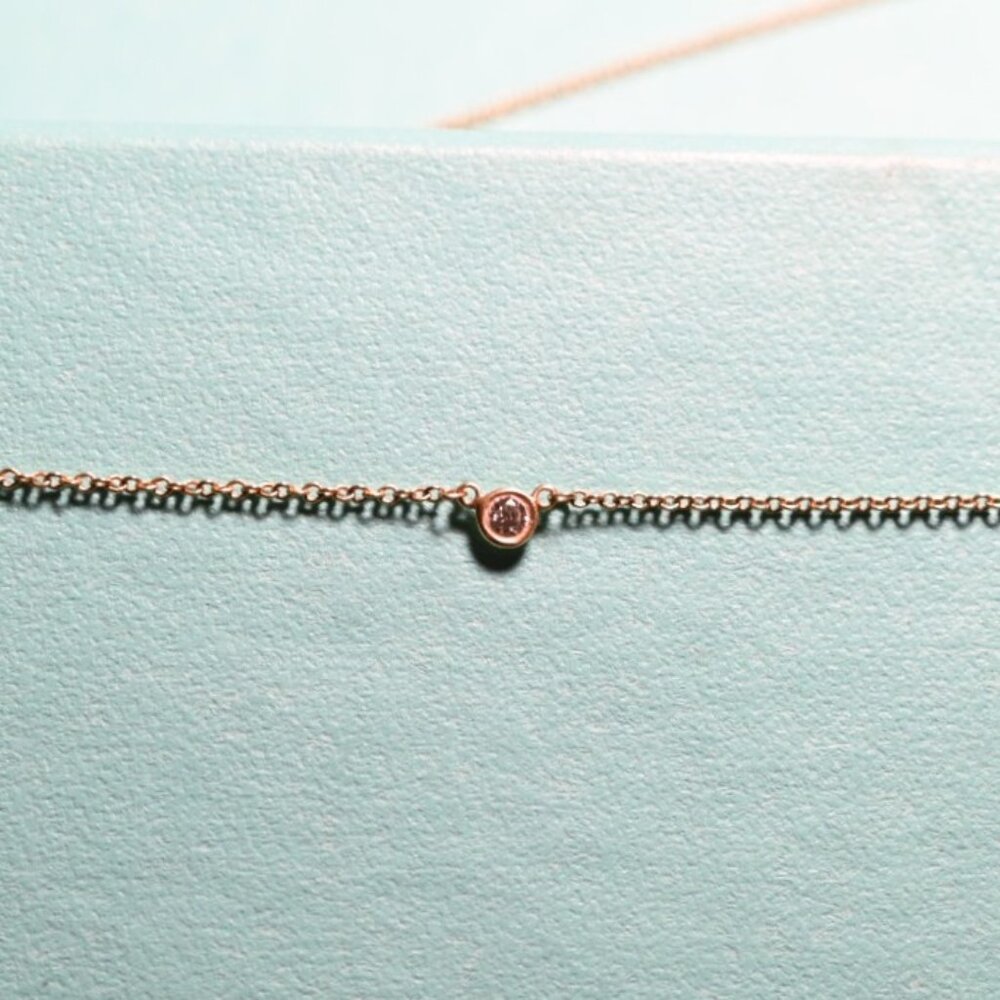 Tiffany and Co. Elsa Peretti Diamonds Necklace